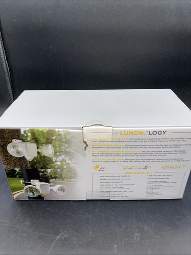 Lumenology Dual Security LED Motion Lights | MaxStrata® - Picture 3 of 4