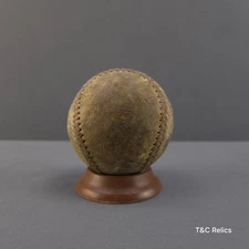 Antique Baseball Ball Early Dead-ball Transitional Era Hand Stitched Pre 1915