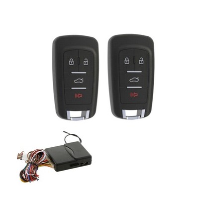 E673 Chrom Funkfernbedienung für Alfa Romeo GT (2003 2010) mit Blinker