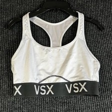 Victoria's Secret Sports Bra Size Small VSX Black White