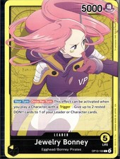 Jewelry Bonney (100) OP13-100 Leader Carrying On His Will One Piece Near Mint
