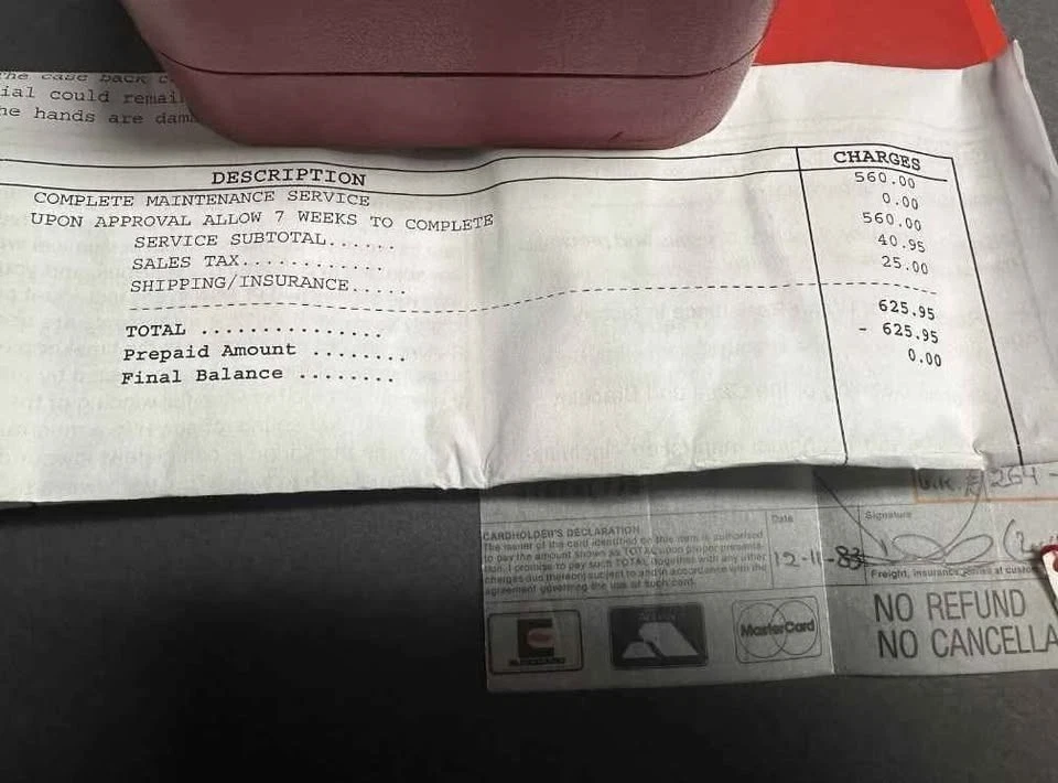 Mens omega watches vintage Seamaster 120 limited edition ( Calypso ) - Image 4 of 4