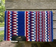 show pad saddle pad western Red Blue White 34×38 and Other Sizes