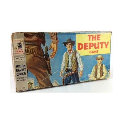 MTB Boardgame Deputy Game Box Fair/VG+
