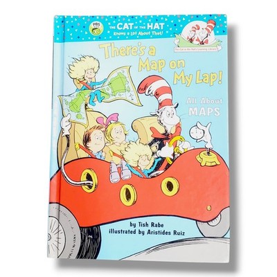 There's a Map on My Lap!: All About Maps (Cat in the Hat's Learning Hardcover