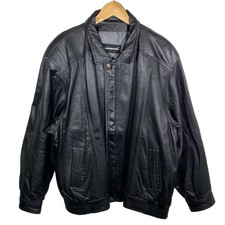 Veste Blouson En Cuir Noir Vintage 90’s Cuiropolis