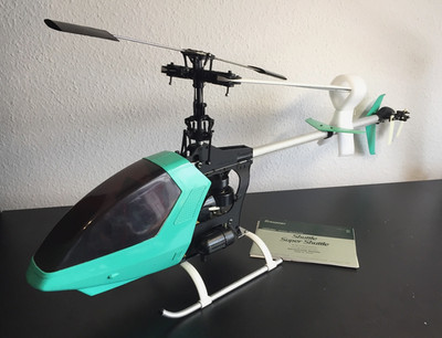 Graupner HIROBO Super Shuttel RC Hubschrauber Motor OS MAX 32 F-HX, Gyro 3910