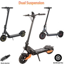 AOVOPRO Adult Electric Scooter with Dual Suspension,Foldable ESCOOTER 19-40Miles