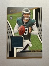 2025 Panini Absolute - Absolute Rookie Materials Kyle McCord #ARM-19 (MEM, RC)