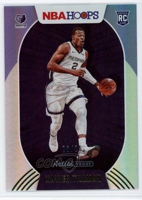 2020-21 Panini NBA Hoops Artist Proof /25 Xavier Tillman #221 Rookie RC 0dt