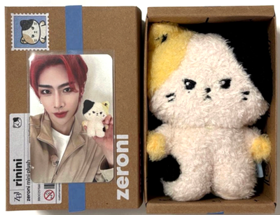 ZB1 LINE FRIENDS ZERONI 【Mini Plush Doll Stuffed Toy + Photocard