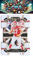 2023 Panini Select #50 Travis Kelce Silver Prizms