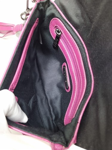 Botkier for Target Magenta Studs Ring Mini Bag Evening Clutch Purse - Picture 13 of 16