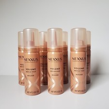 Lot Of 7 Nexxus Mousse Volume Foam Medium Hold 2 oz Each Travel Size Cans