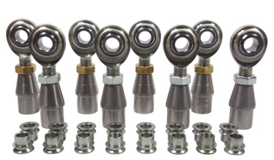 ECONOMY 4 LINK KIT 1/2 x 1/2-20 WITH 1/2-3/8 HMS .083 BUNG HEIM JOINTS