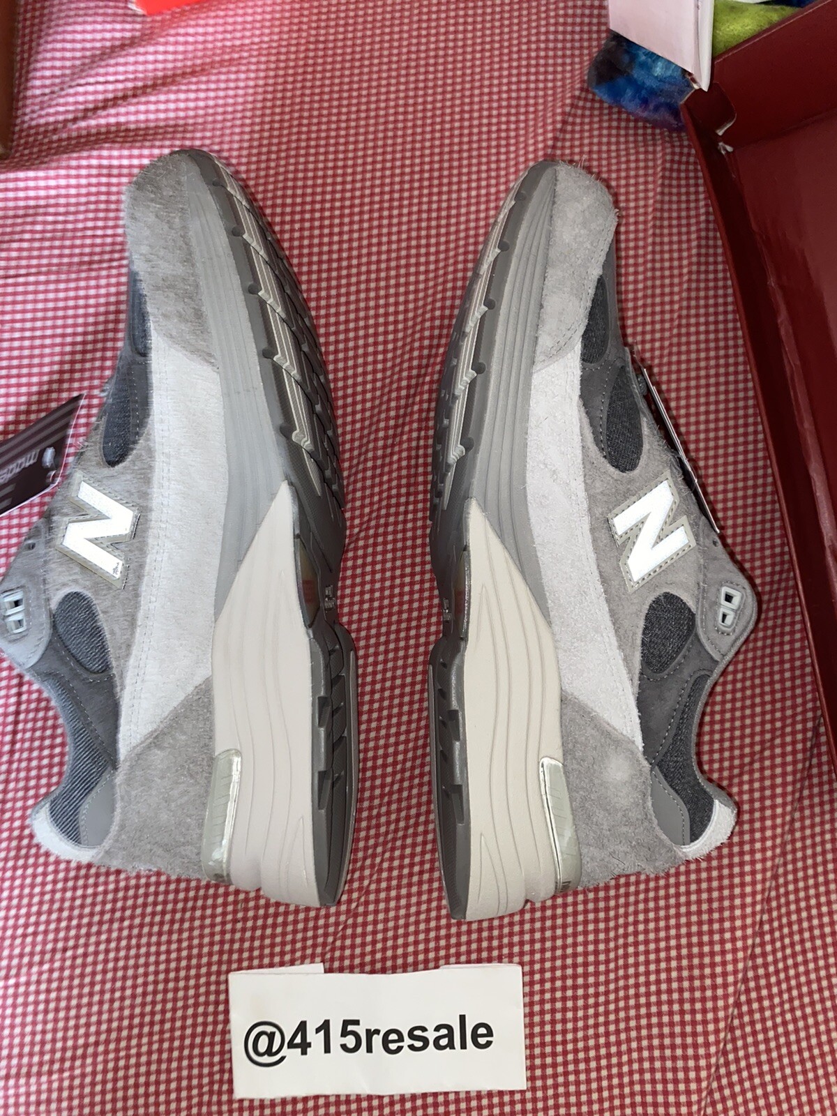 New Balance 992 x Levi's Gray size 10 made in USA image 4