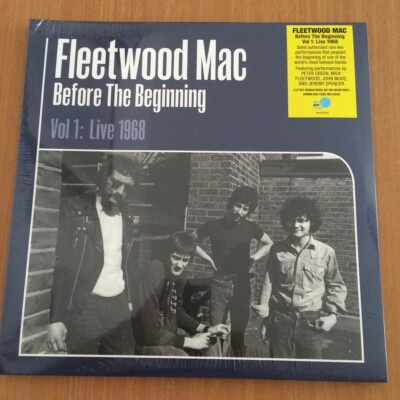 Fleetwood Mac - Before the Beginning 1968-1970 Vol 1 Live 1968 3LP Vinyl FREE EU