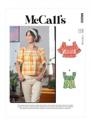 McCalls Schnittmuster 8202 ZZ (L-XL-XXL)