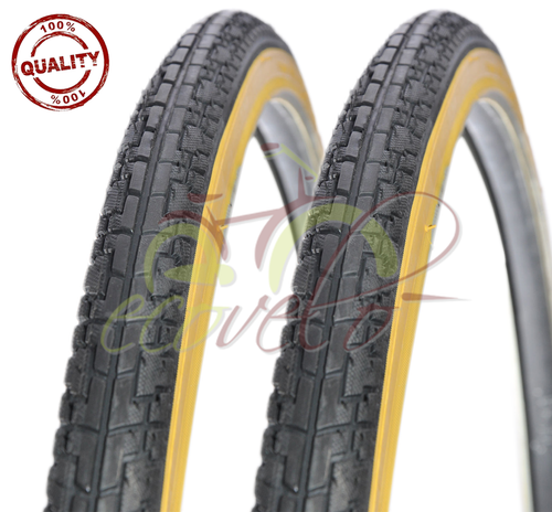 2 COPERTONI PNEUMATICI GOMME BICI BICICLETTA CITY TREKKING NERO PARA 700 35  | eBay
