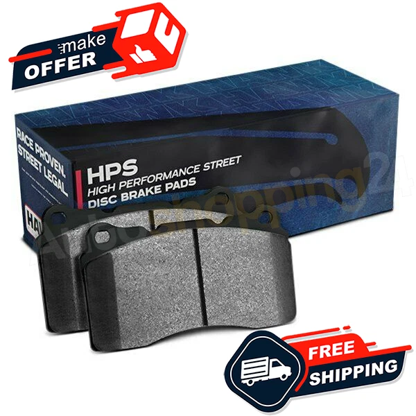 Pastilhas de freio dianteiras compostas Hawk HB103F.590 Street HPS para 69-72 Pontiac LeMans - Imagem 2 de 4