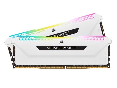 32GB (2x16GB) VENGEANCE RGB PRO SL 3200MHz DDR4 DRAM C16 - CMH32GX4M2E3200C16W