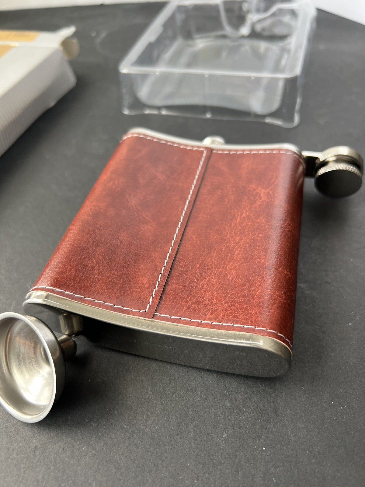 Modern Expressions Flask And Funnel Hip Flask eBay