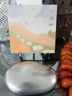 Original Oil Painting by TwoBadArtists Abstract Landscape Artwork Fresh Art 6x6 — photo 10
