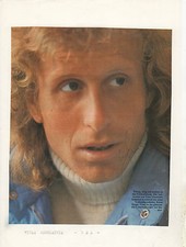 Vitas Gerulaitis Autogramm signed Magazinbild auf A4 Papier