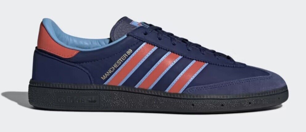 Adidas Manchester 89 SPZL Dark Blue FX1500 Size 9.5 US/ 9UK Adidas Manchester 89 SPZL Dark Blue FX1500 Size 9.5 US/ 9UK