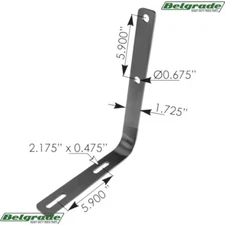 562.U596408382 Exhaust Diffuser Bracket Kenworth - M85-6408-0382