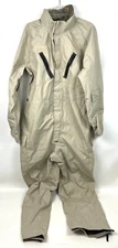 New US Military Army Goretex JP-8 Fuel Handlers Coveralls Desert Tan Large