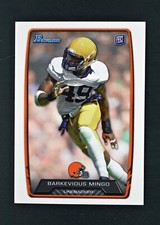 2013 Bowman #181 Barkevious Mingo RC Rookie Cleveland Browns