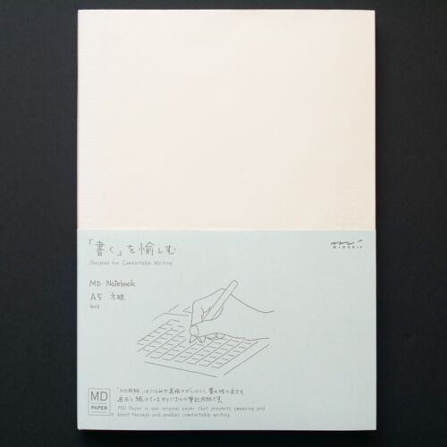 Midori MD Notebook - A5 - Grid - MD Paper Stitched Binding Made In Japan - Picture 2 of 10