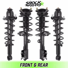Set 4 Front Complete Struts Rear Shocks For 2014-2019 Toyota Corolla