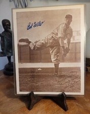 1941 Vintage Autograph 8×10 Signed By Bob Feller