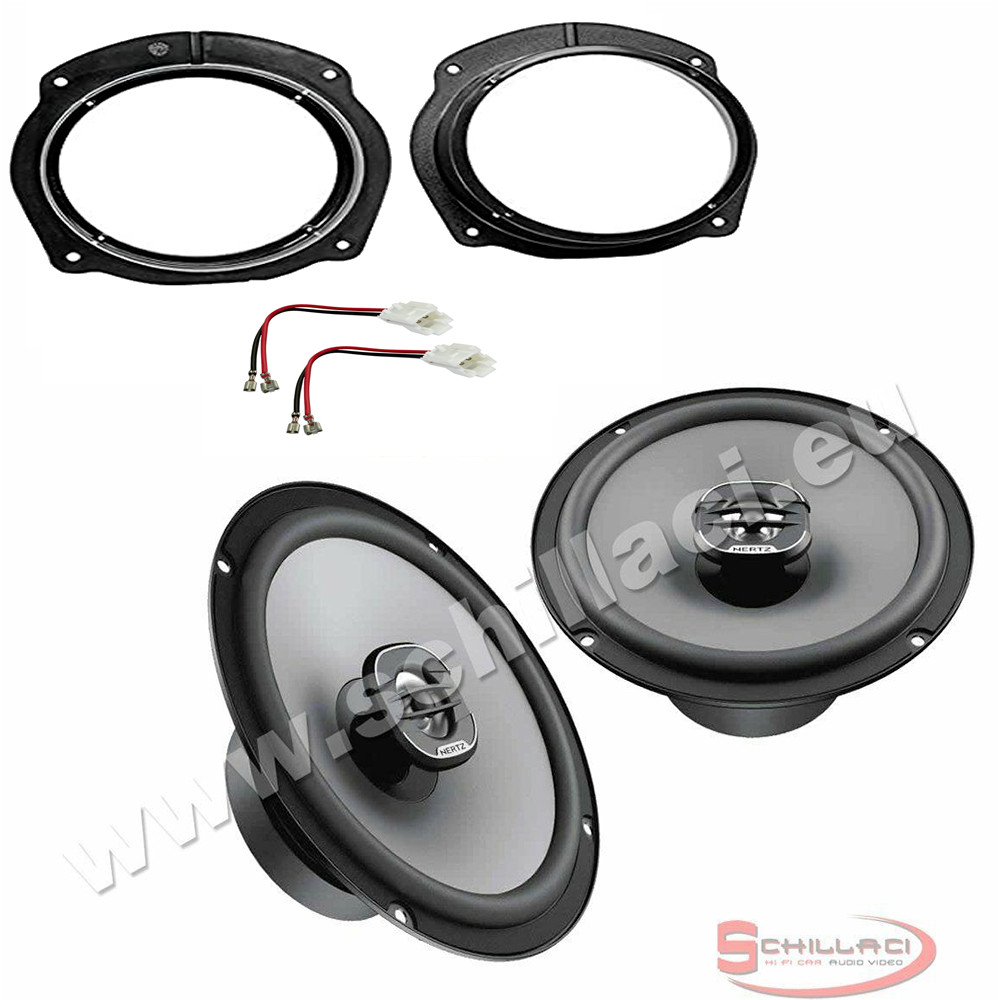Kit Casse Hertz Fiat Croma Anteriore e Posteriore - Audio Premium Auto