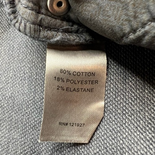johnnie-O terry pantalone 5 tasche uomo taglia 38x34 colore antracite NUOVO - Foto 9 di 18