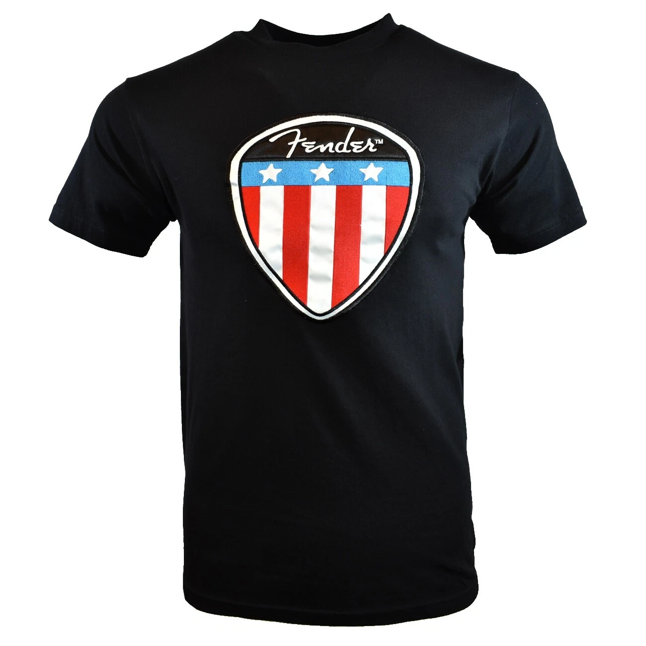 Fender Cotton Solid T-Shirts for Men
