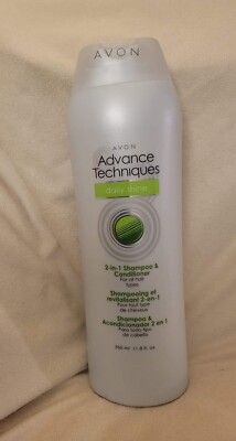 2 in 1 Shampoo & Conditioner  11.8 oz AVON Advance Techniques Daily Shine SEALED
