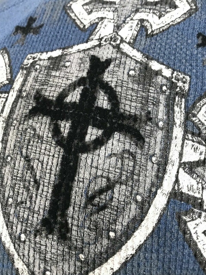 Camiseta Termica Futbol Xtreme Couture By Affliction Camisa Con Botones Para Hombre B 894286 - Foto 7