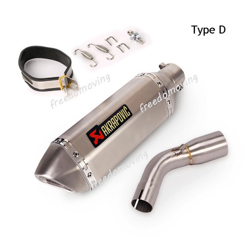 For Suzuki SV650 2016-2023 Exhaust Muffler Tail Pipe Mid Connect Tube Slip On - Picture 5 of 12
