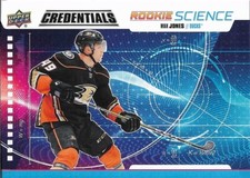 Max Jones #RS-22 - 2019-20 Credentials - Rookie Science