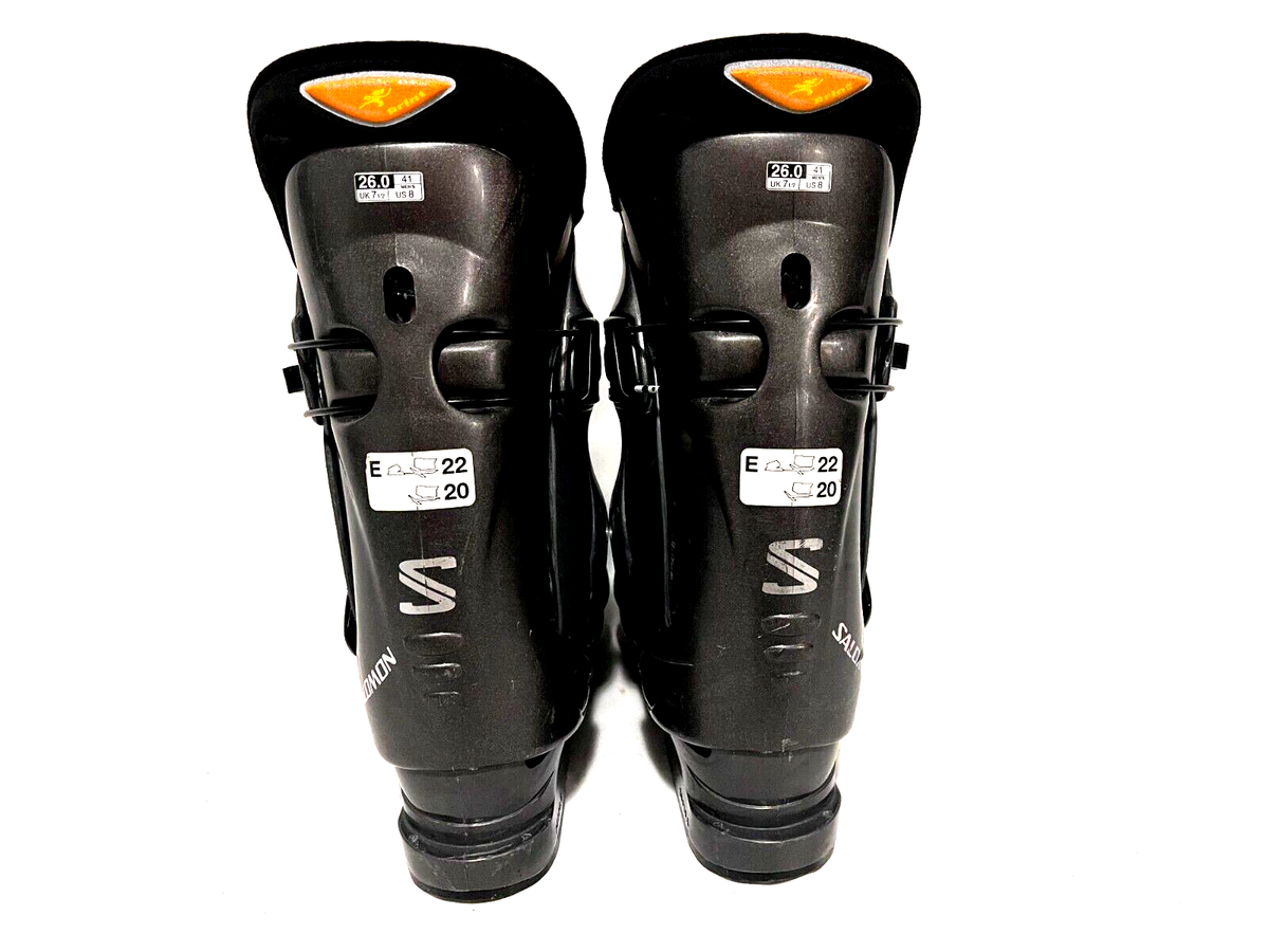 Salomon Symbio 500 Grey Men's Ski Boots US Size 8 UK Size 7 1/2 | eBay