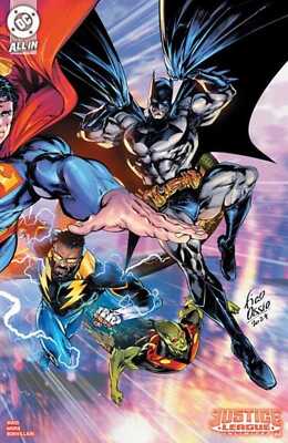 Justice League Unlimited #4 Cover F 1:25 Fico Ossio Wraparound