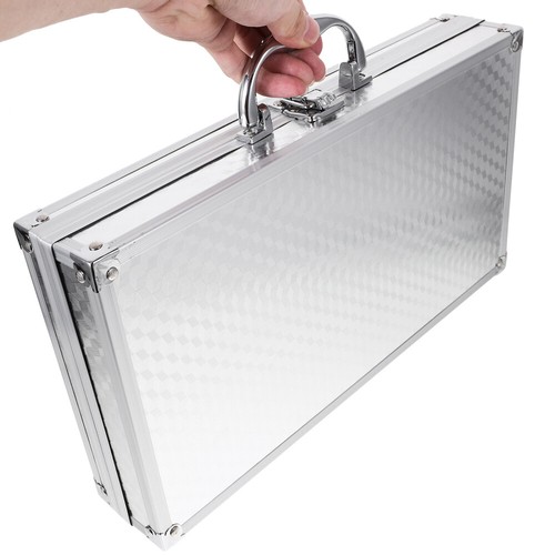 Aluminum Toolbox Clearance Portable Cases Man Travel Hard Briefcase Storage - Bild 11 von 12
