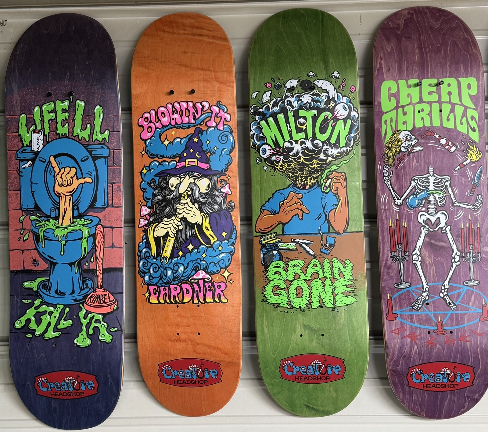 Creature Headshop Skateboard Set