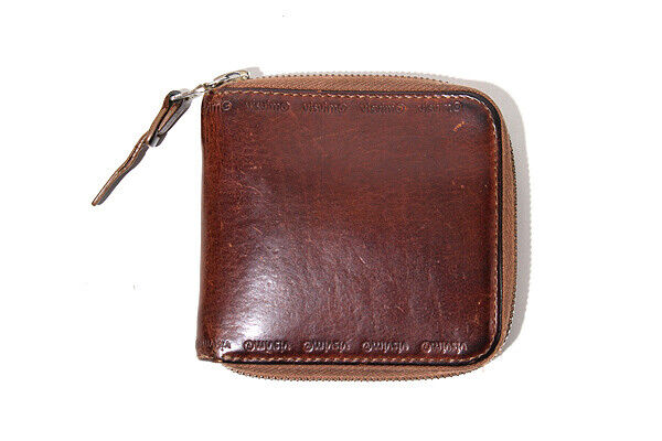 visvim VEGGIE BI-FOLD WALLET Vegetable tanned leather bi visvim VEGGIE BI-FOLD WALLET Vegetable tanned leather bi
