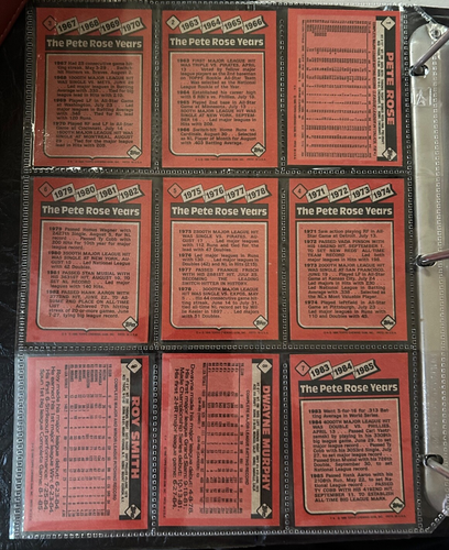 Topps Baseball Set 1986 Completo 792 in Raccoglitore nr/mt - Foto 5 di 6