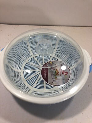Plastic Strainer Rice Washer Vegetable Cleaning Colander Basket combo LARGE