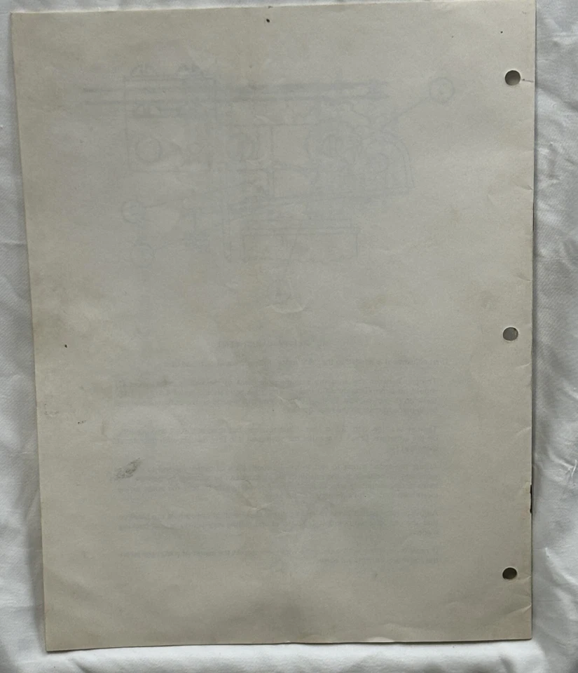 ORIGINAL-GOTTLIEB-HIGH HAND-INSTALLATION & GAME INSTRUCTIONS - Image 3 of 3